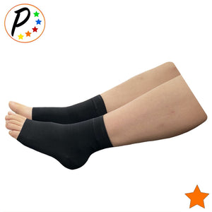 Open Toe 15-20 mmHg Moderate Compression Foot Circulation Leg Ankle Sleeves