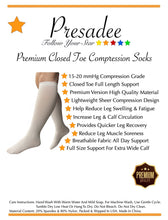 Load image into Gallery viewer, Premium Closed Toe 15-20 mmHg Moderate Sheer Compression Leg Socks