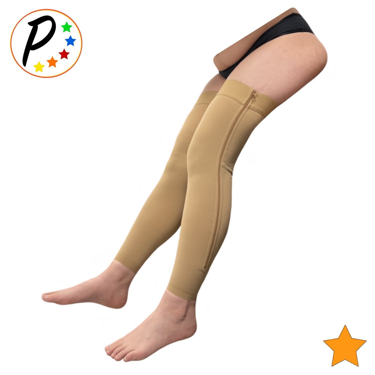 KEKING Thigh High Compression Stockings Footless, Unisex, 15-20mmHg Le –  EveryMarket
