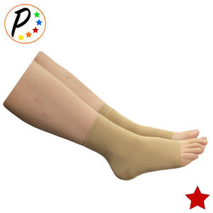Open Toe 20-30 mmHg Firm Compression Foot Swelling Circulation Ankle Sleeves