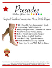 Load image into Gallery viewer, Original Footless 20-30 mmHg Firm Compression Leg Circulation Shin Calf Sleeve With Zipper