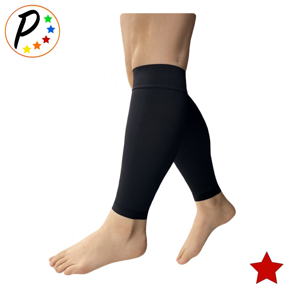 Presadee Premium Compression Calf Sleeve With Zipper - 20-30 MmHg, Black, Size L/XL, For Swelling & Fatigue - View #9