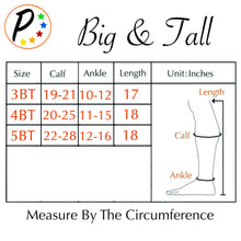 Load image into Gallery viewer, (BIG & TALL) Traditional Open Toe 8-15 mmHg Mild Compression Leg Circulation Socks