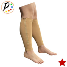 Load image into Gallery viewer, Original Footless 20-30 mmHg Firm Compression Leg Circulation Shin Calf Sleeve With Zipper