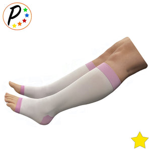Women’s 8-15 mmHg Mild Compression Wide Calf Leg Overnight Circulations Socks