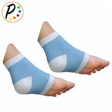 Load image into Gallery viewer, Foot Ankle Built-In Gel Moisturizing Soften Heel Socks - 1 Pair