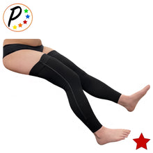 Load image into Gallery viewer, Footless Thigh High 20-30 mmHg Firm Compression Stocking Sleeve With YKK Zipper