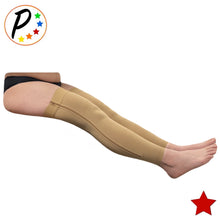 Load image into Gallery viewer, Footless Thigh High 20-30 mmHg Firm Compression Stocking Sleeve With YKK Zipper