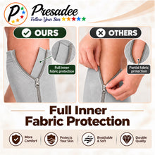 Load image into Gallery viewer, Original Grey Closed Toe 20-30 mmHg Firm Compression Leg Swelling Circulation Zipper Socks