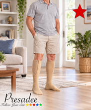 Load image into Gallery viewer, Hybrid Closed Toe 20-30 mmHg Firm Compression Full Fabric Zipper Socks
