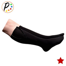 Load image into Gallery viewer, Hybrid Closed Toe 20-30 mmHg Firm Compression Full Fabric Zipper Socks