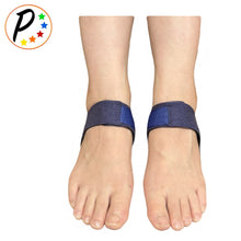 Load image into Gallery viewer, Presadee Plantar Fasciitis Foot Heel Pain Gel Cup Cushion Shock Absorb Ankle Strap 1 Pair