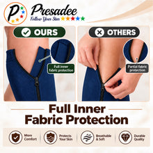 Load image into Gallery viewer, Original Navy 20-30 mmHg Firm Compression Leg Swelling Closed Toe Zipper Socks