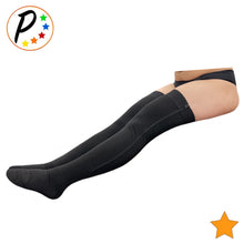 Load image into Gallery viewer, (Petite) Closed Toe Thigh High 15-20 mmHg Moderate Compression Leg Stocking With YKK Zipper