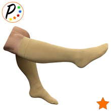 Load image into Gallery viewer, (Petite) Traditional Closed Toe 15-20 mmHg Moderate Compression Leg Calf Socks