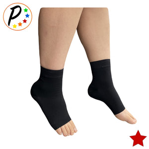 Open Toe 20-30 mmHg Firm Compression Foot Swelling Circulation Ankle Sleeves