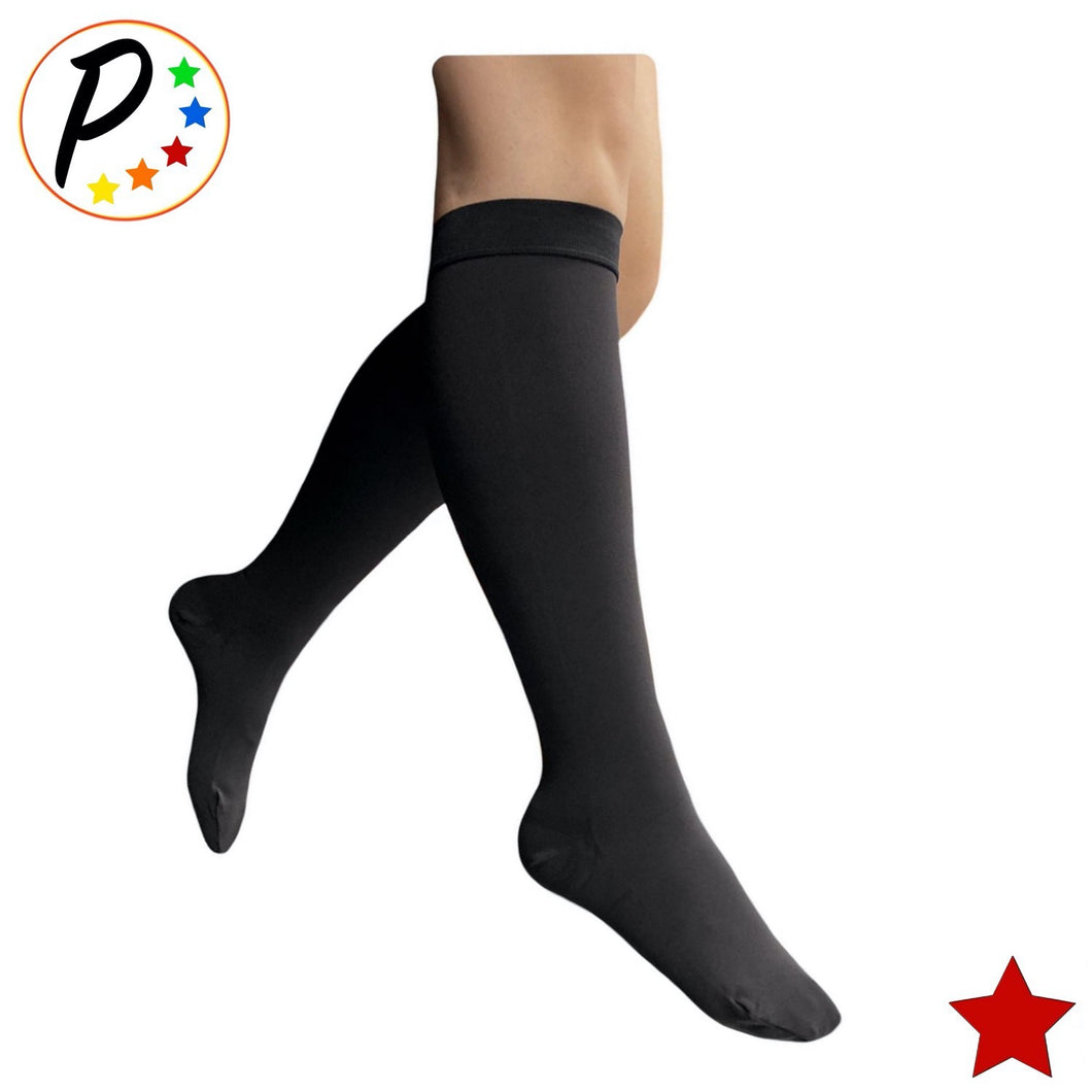 Traditional Closed Toe 20-30 mmHg Firm Compression Calf Leg Swelling Support Socks