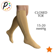 Load image into Gallery viewer, Custom Order - 15-20 mmHg Moderate Zipper Compression Open/Closed Toe Mix &amp; Match - 2 Pairs