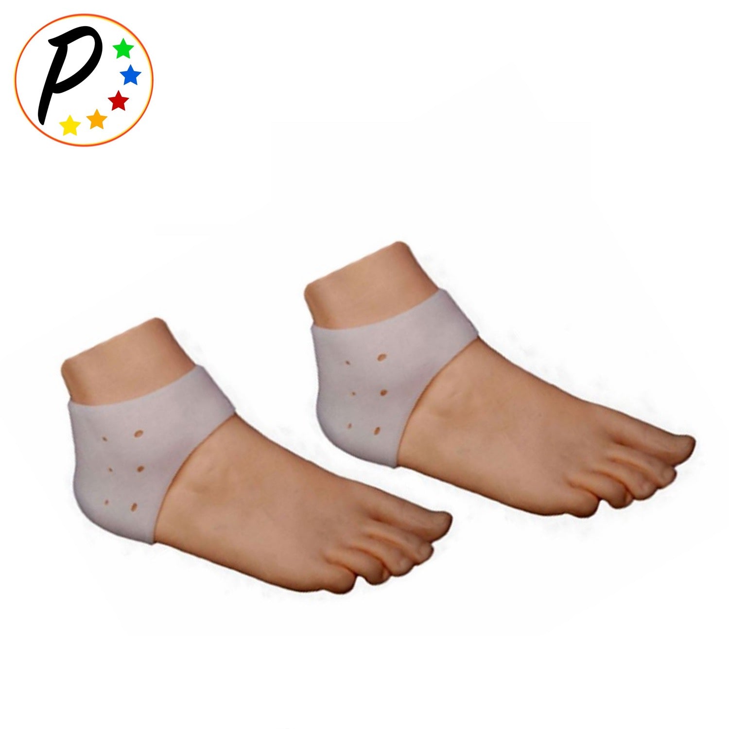 air heel plantar fasciitis Foot Heel Plantar Fasciitis Gel Silicone Cushion With Breathable Air S – Presadee