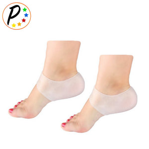 Original Foot Heel Plantar Fasciitis Protector Gel Silicone Cushion 1 Pair
