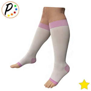 Women’s 8-15 mmHg Mild Compression Wide Calf Leg Overnight Circulations Socks