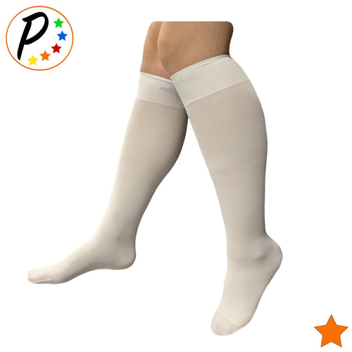 Traditional Closed Toe 15-20 mmHg Moderate Compression Full Length Knee High Socks