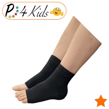 Load image into Gallery viewer, Kid&#39;s Ankle 15-20 mmHg Compression Foot Leg Open Closed Toe Sleeve Socks