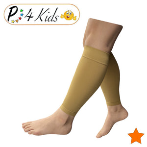 Kid's Shin 15-20 mmHg Moderate Compression Leg Circulation Calf Sleeves