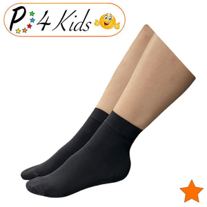 Kid's Ankle 15-20 mmHg Compression Foot Leg Open Closed Toe Sleeve Socks