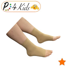 Load image into Gallery viewer, Kid&#39;s Ankle 15-20 mmHg Compression Foot Leg Open Closed Toe Sleeve Socks