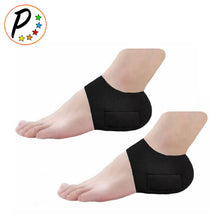 Load image into Gallery viewer, Neoprene With Built-In Gel Silicone Heel Cushioning Ankle Pain Relief 1 Pair