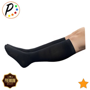 Traditional Closed Toe Premium Sheer 15-20 mmHg Moderate Compression Leg Socks