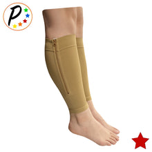 Load image into Gallery viewer, (BIG &amp; TALL) Premium 20-30 mmHg Compression Calf Shin Sleeve With Zipper