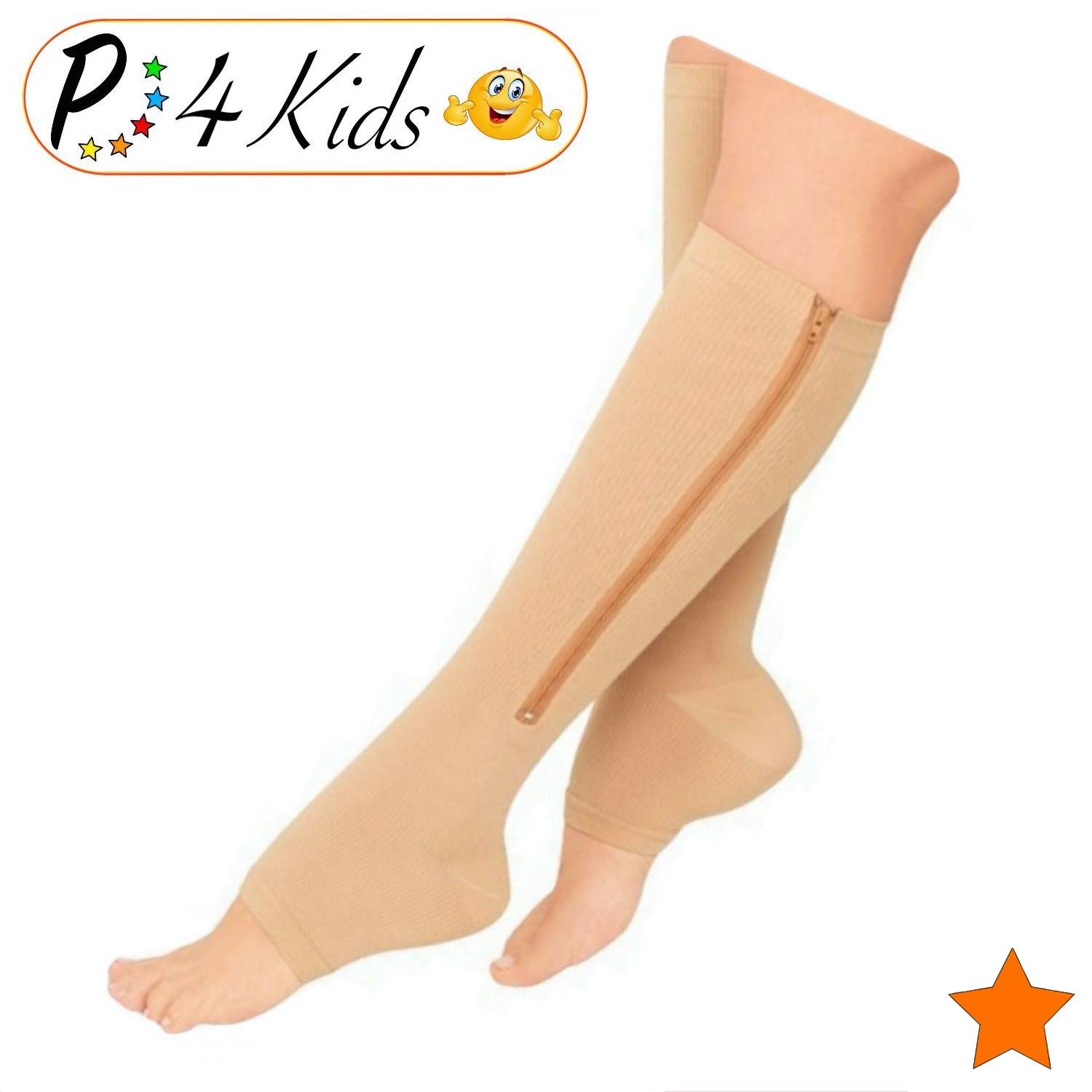 Kid's Edition Open Toe/Closed Toe 15-20 mmHg Moderate